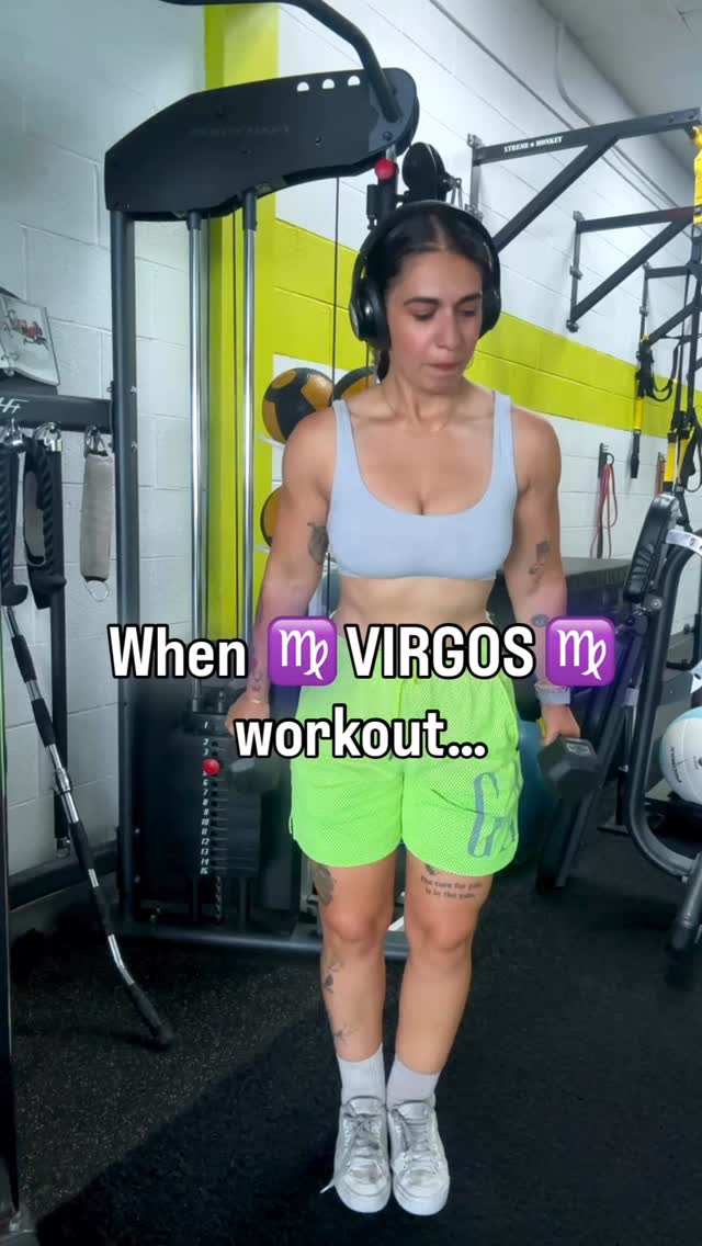 And this is why the workout took 3 hours 😩 check on your Virgo friends…. It’s #virgoseason HYROX365 classes coming soon 🔜 @rgx_fitness ••••#virgo #viralvideos #virgo♍️ #virgomemes #gymmode #gymmeme #virgowomen #virgotraits #gymsinbrampton #gymlife #gymfunny #gymfails #workoutsforwomen #virgothoughts