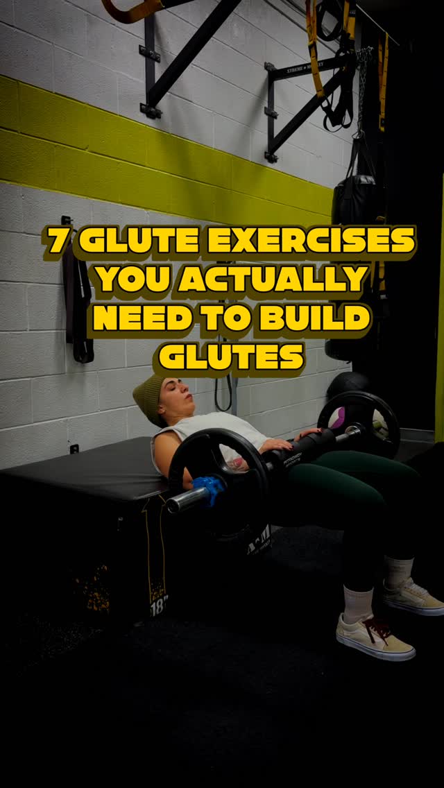If I had to pick 7 glute exercises to do every week these would be it + a variation of the above.And if you are not seeing results chances are you are lifting too light. Get your form down and add 5% more resistance every other week. If you can easily do 10 -12 reps the weight is not challenging enough! Follow @thecurvebuilder for more glute workouts#glutegains #gluteworkout #fitnessforwomen #glutetraining #bramptonfitness
