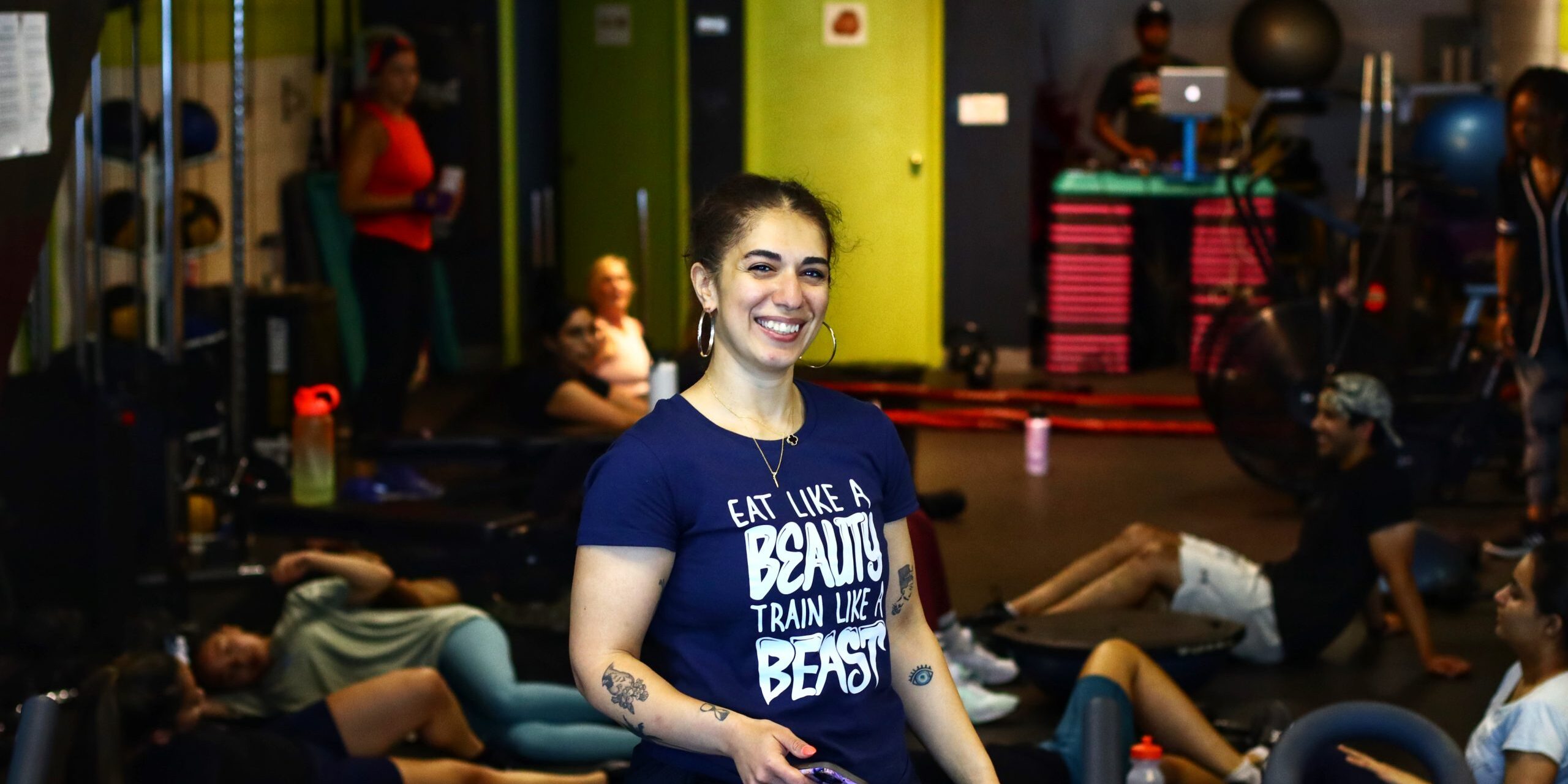 Image of a workout class at RGX Fitness.