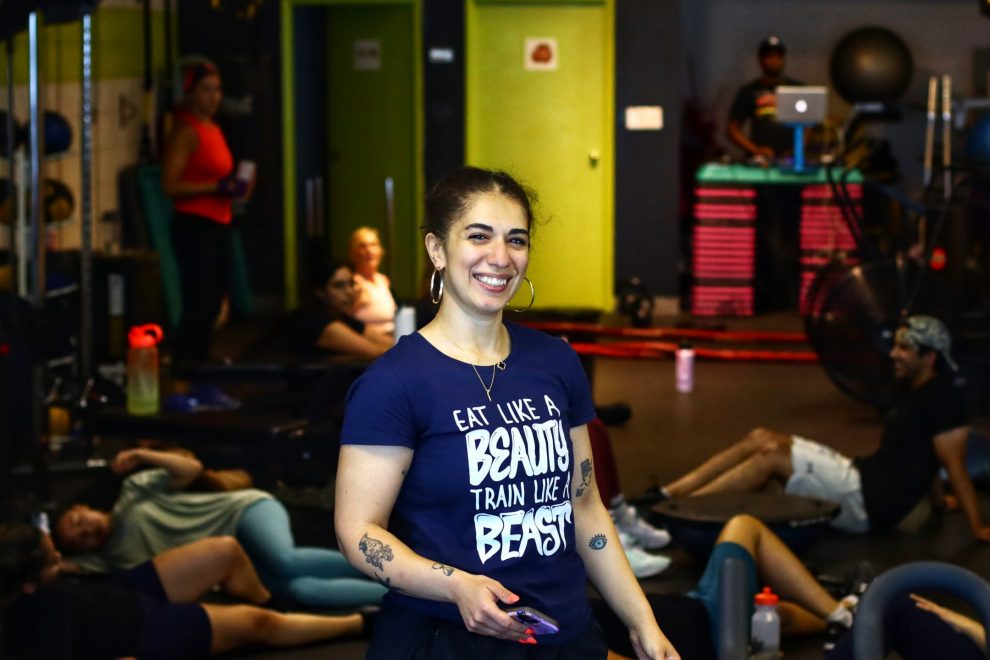 Image of a workout class at RGX Fitness.